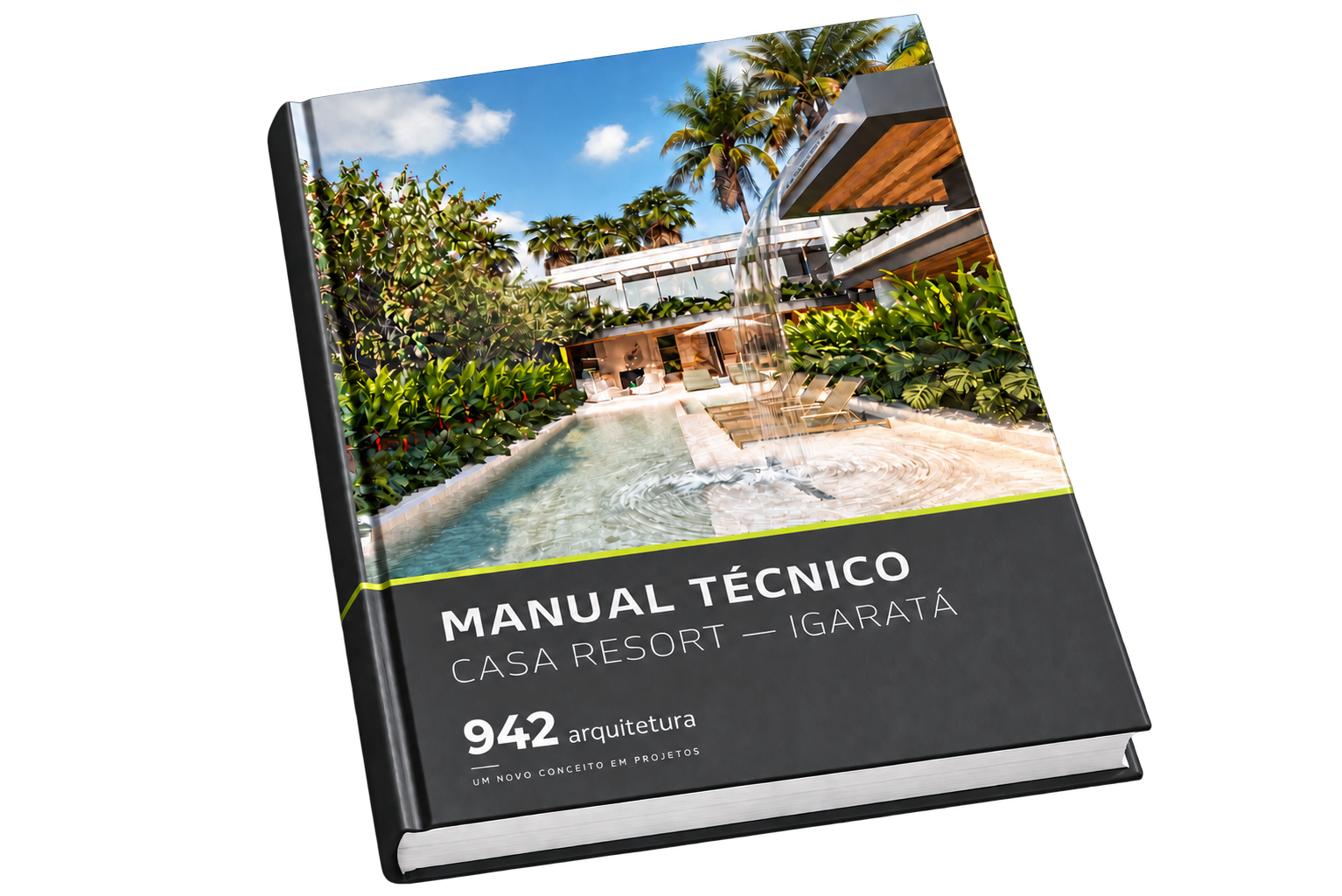 Capa do Manual Técnico da Casa Resort em Igaratá